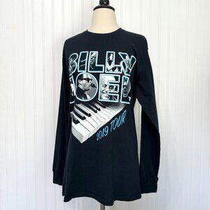 Billy Joel 2019 Concert Tour Long Sleeve Shirt Size M